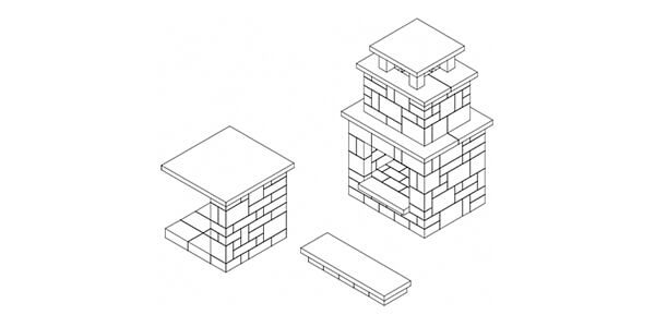Northern Arizona Brick Compact Sketch BlockLite