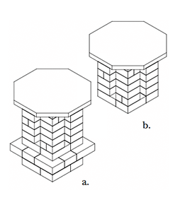 Flagstaff Arizona Brick Tables Sketch BlockLite