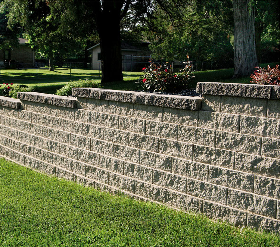 classic retaining wall