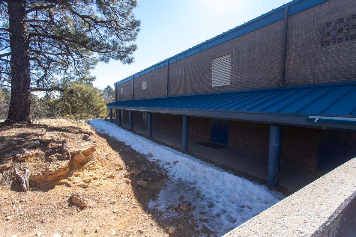 Sinagua Middle School With Snow