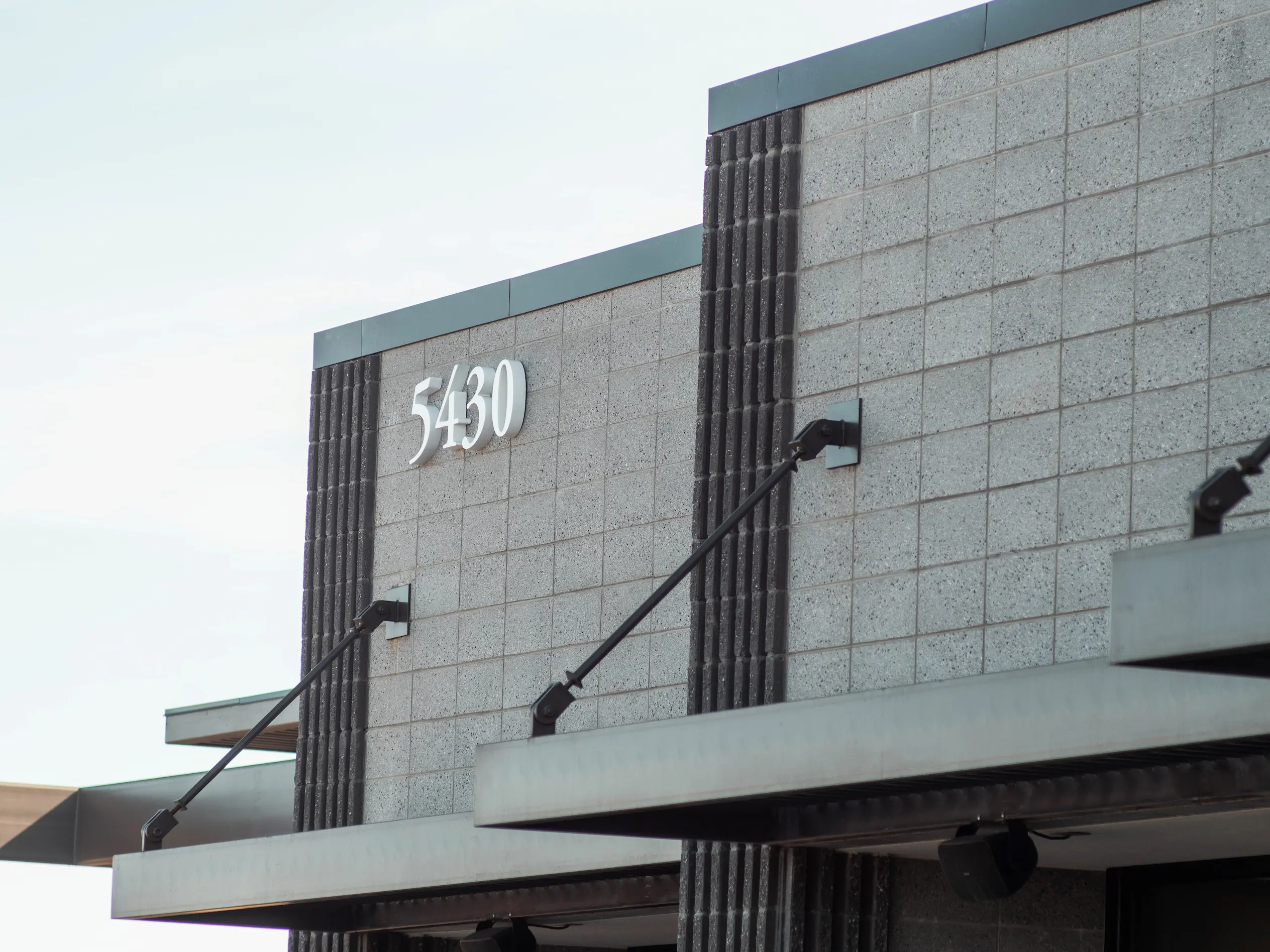 Healthcare facility concrete masonry units